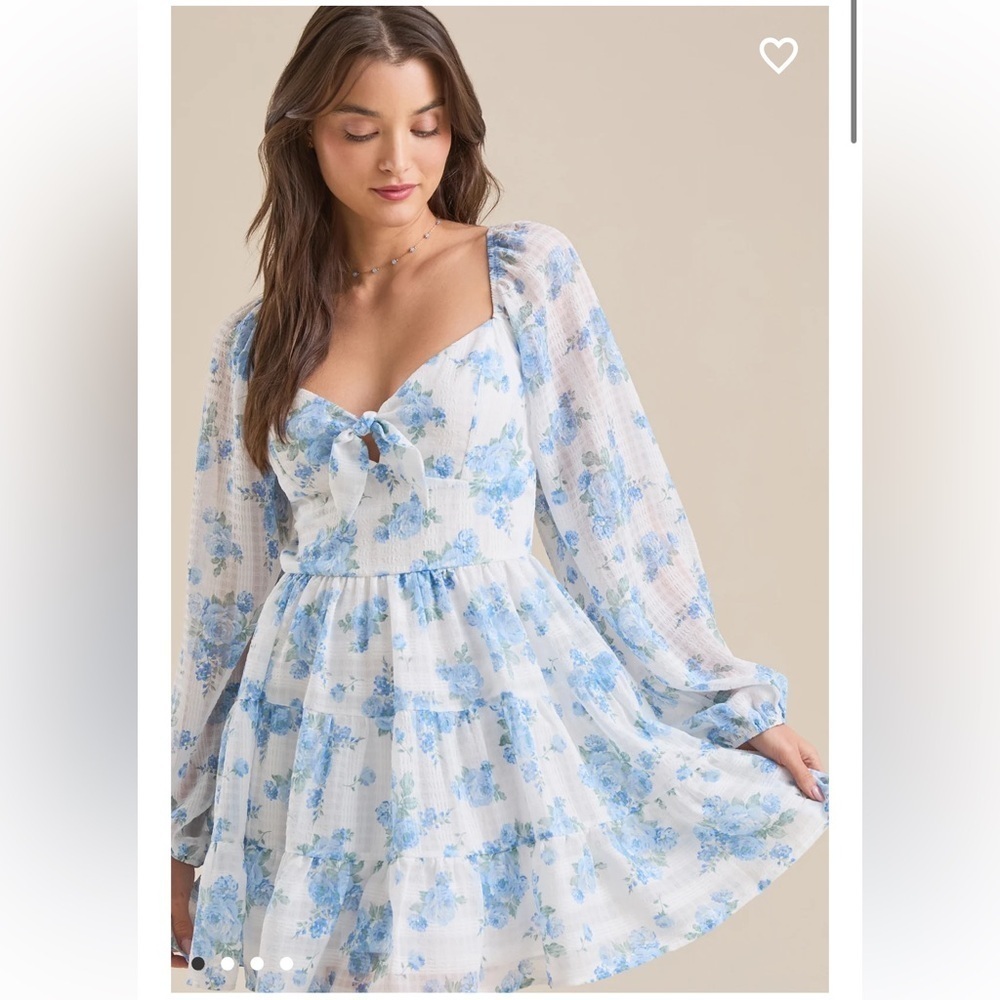 New with tags Altar’d state Cora Floral Mini Dress